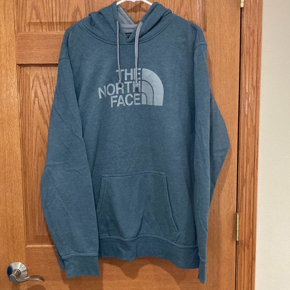 The North Face Other - THE NORTH FACE Men's XL Hoodie Sweatshirt Pullover Logo Blue Gray Half Dome